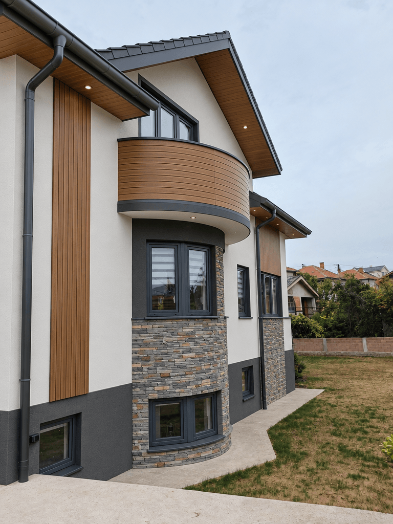 Facade design in Contemporary Facade style — Facade by GenRoom AI