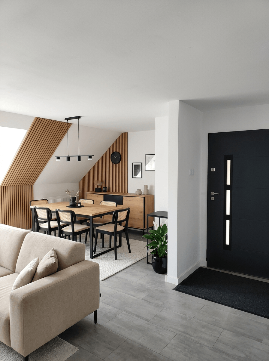 Interior design in Minimalism style — Living Room by GenRoom AI