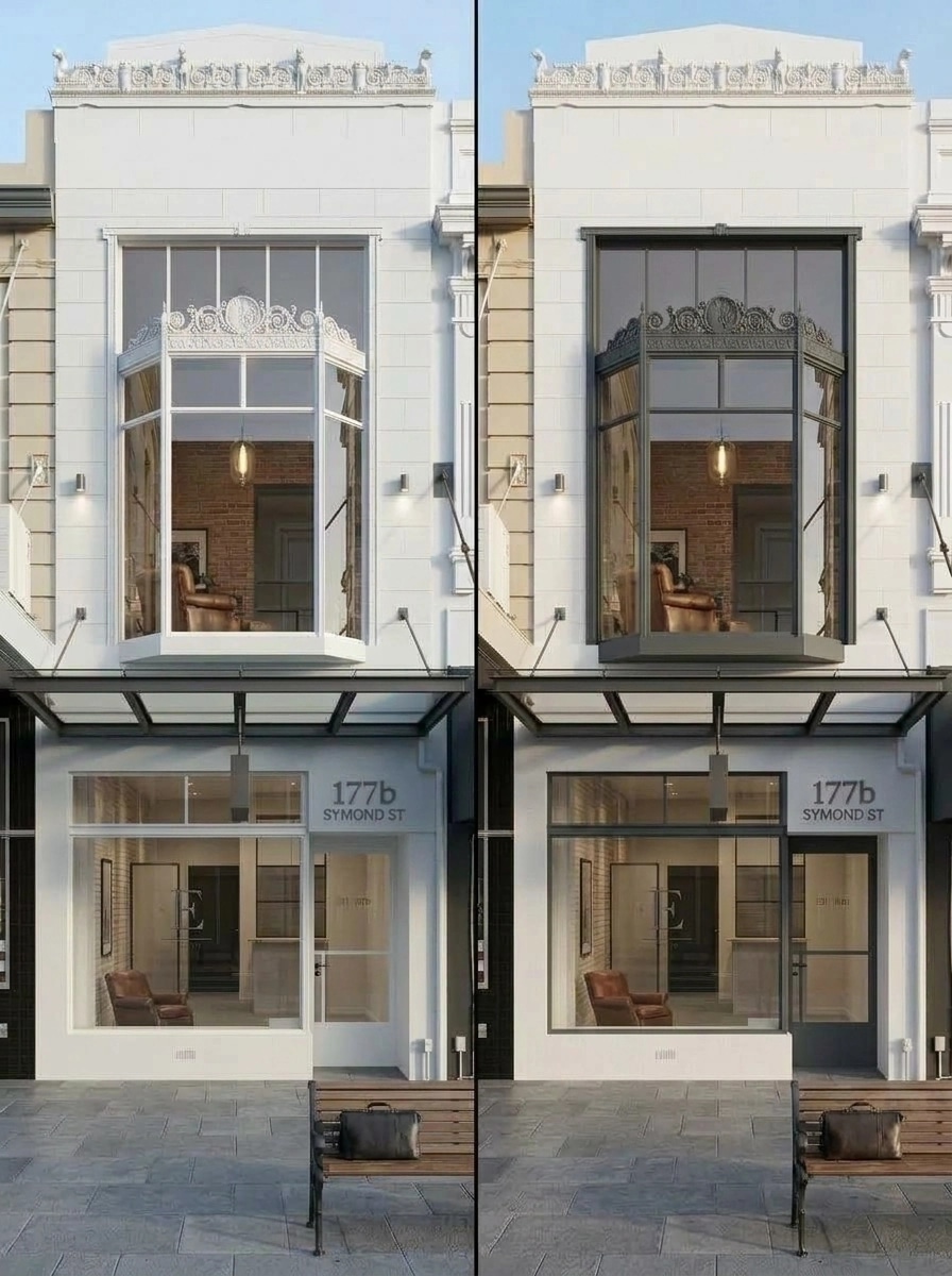 Facade design in Loft Facade style — Facade by GenRoom AI