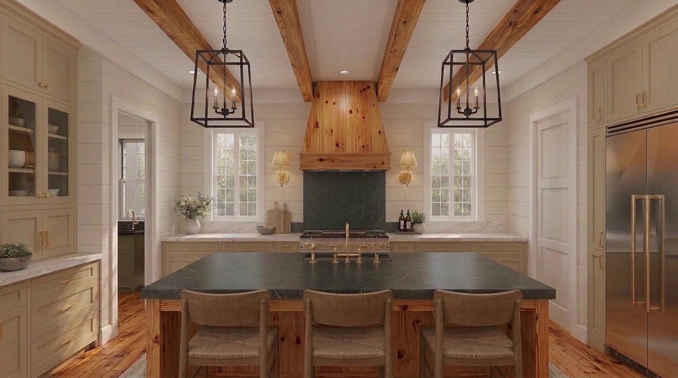Kitchen interior in no_style style — photo by GenRoom AI