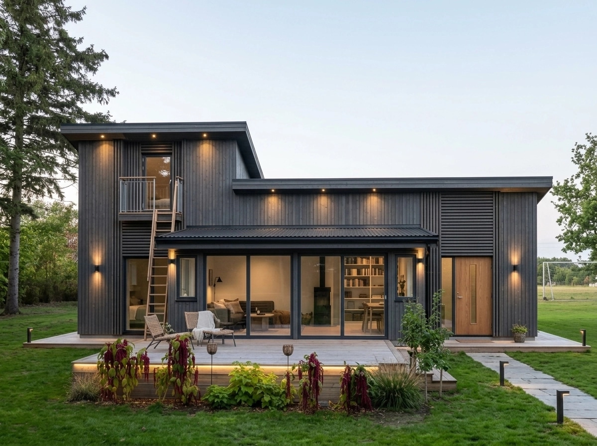 Scandinavian Facade Facade design — facade photo by GenRoom AI