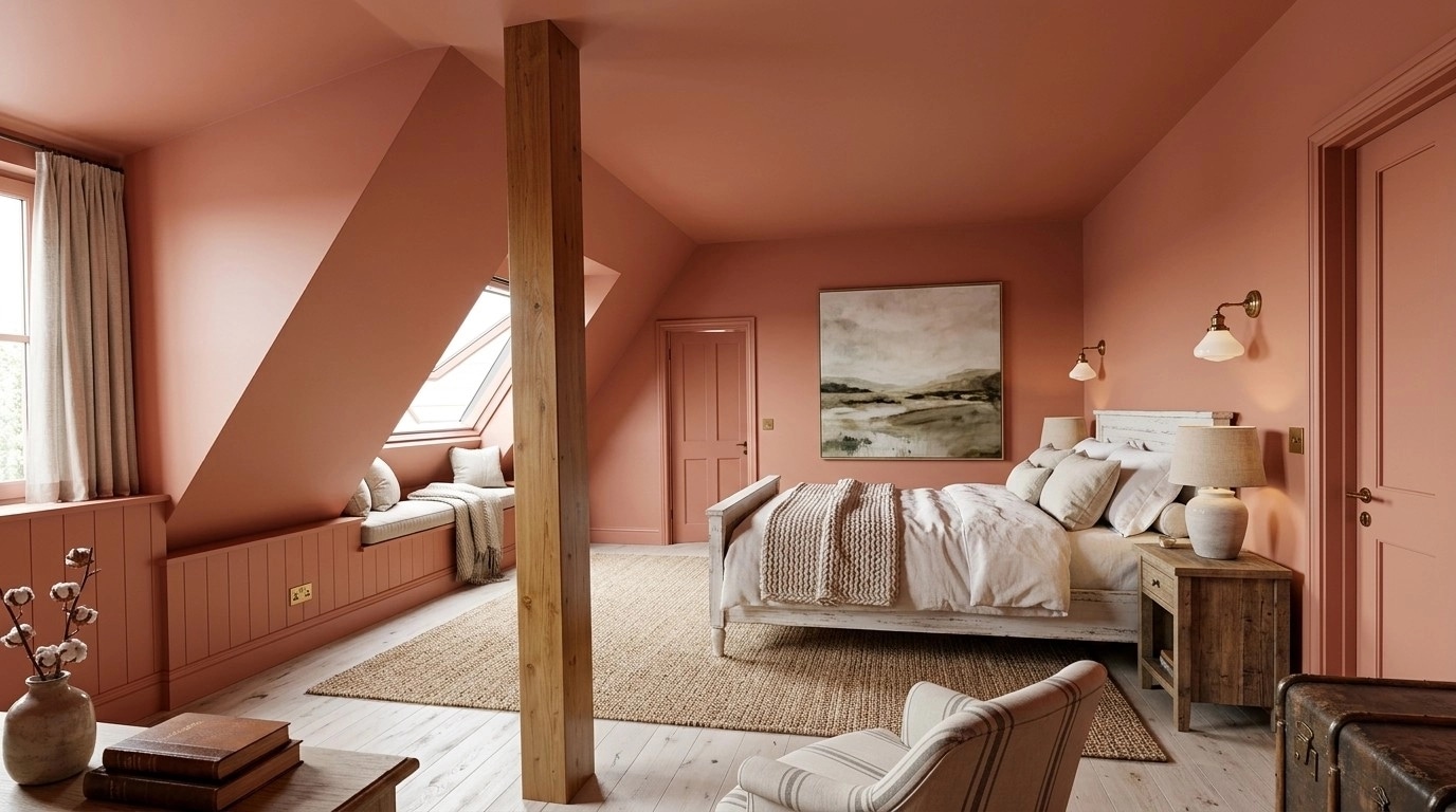 Modern Farmhouse Bedroom design — interior photo by GenRoom AI