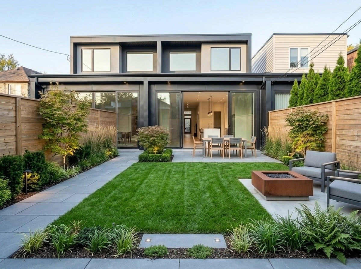 Landscape design in Contemporary Yard style — Yard by GenRoom AI