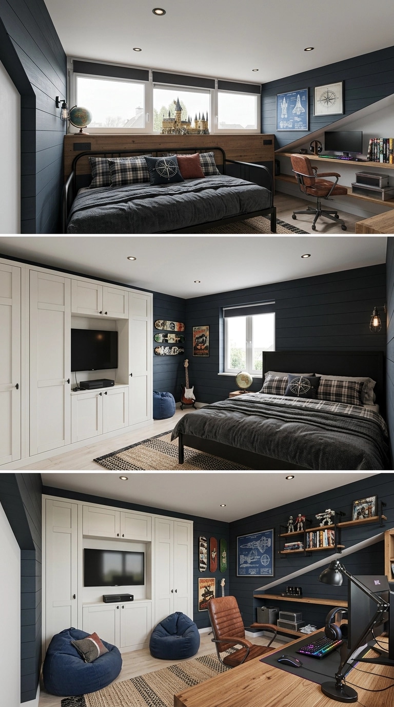 Modern Farmhouse Kids Room design — interior photo by GenRoom AI