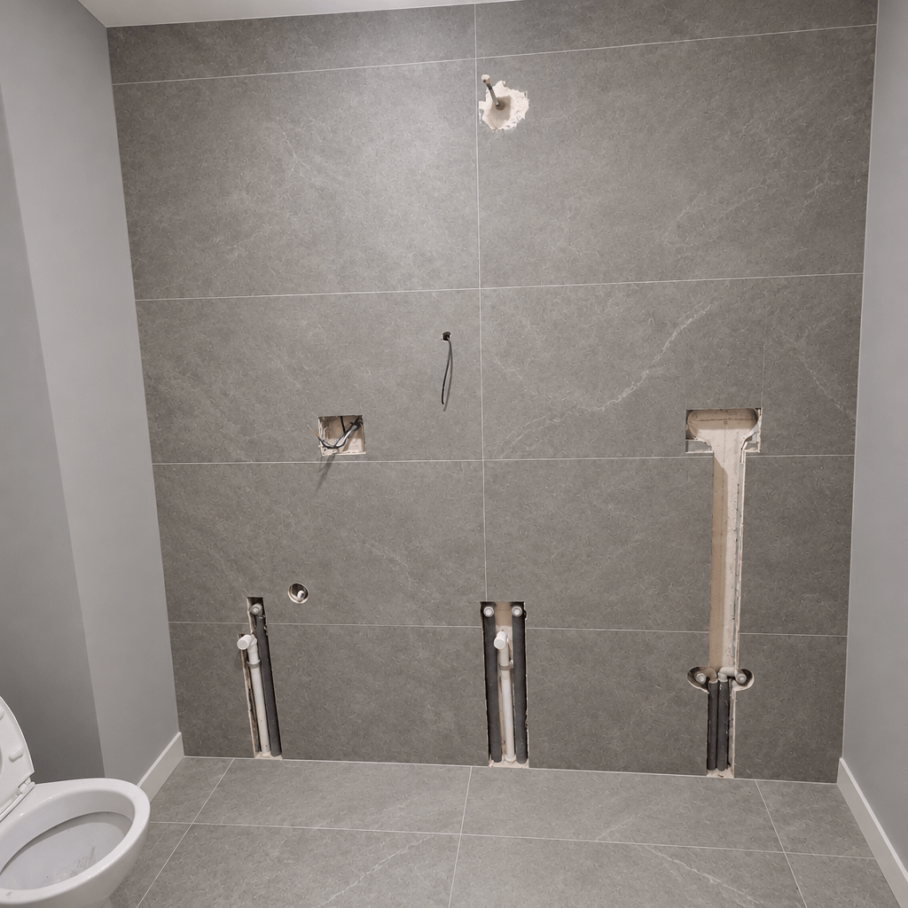 Interior design in Contemporary style — Bathroom by GenRoom AI