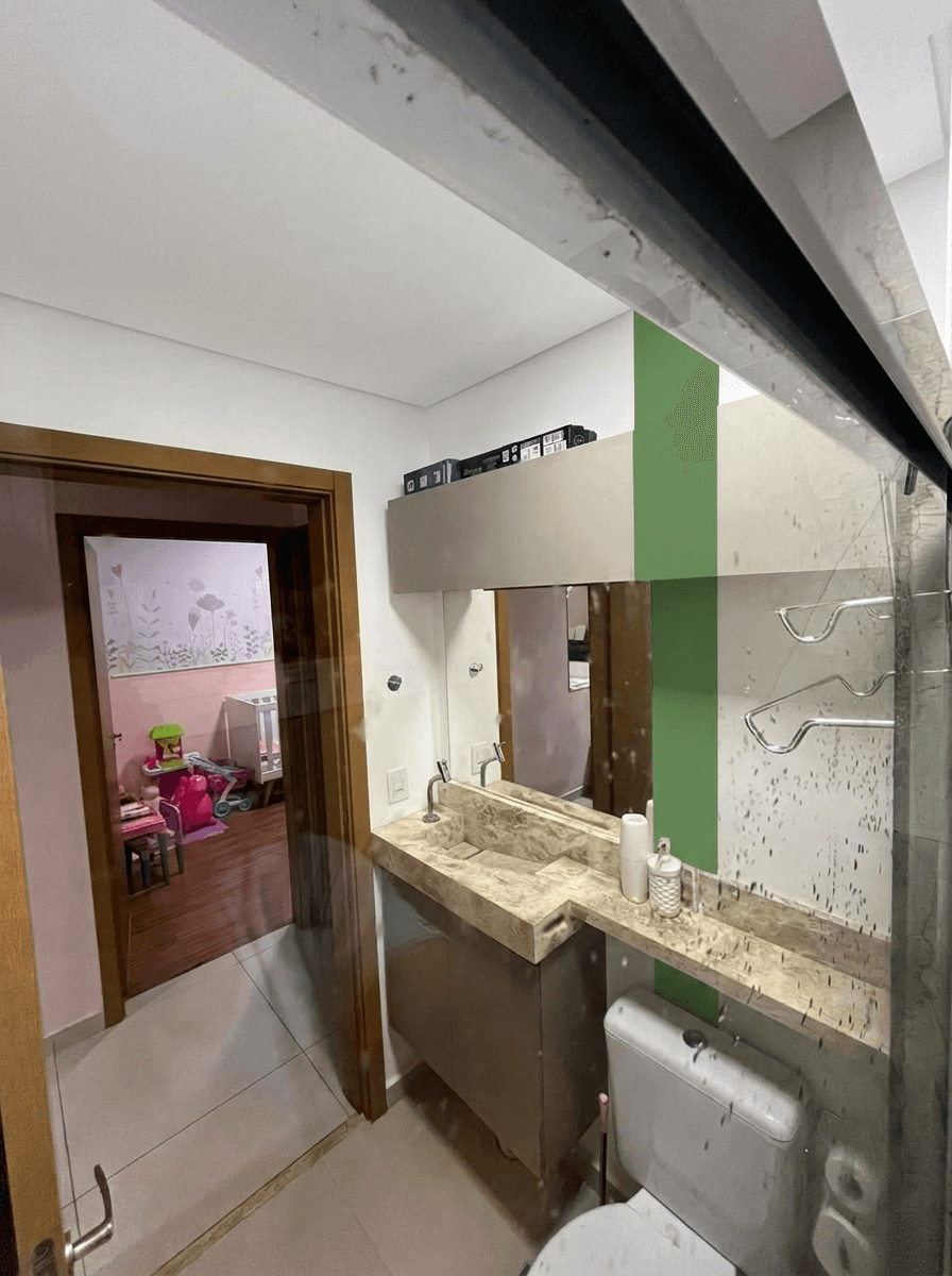 Bathroom interior in no_style style — photo by GenRoom AI