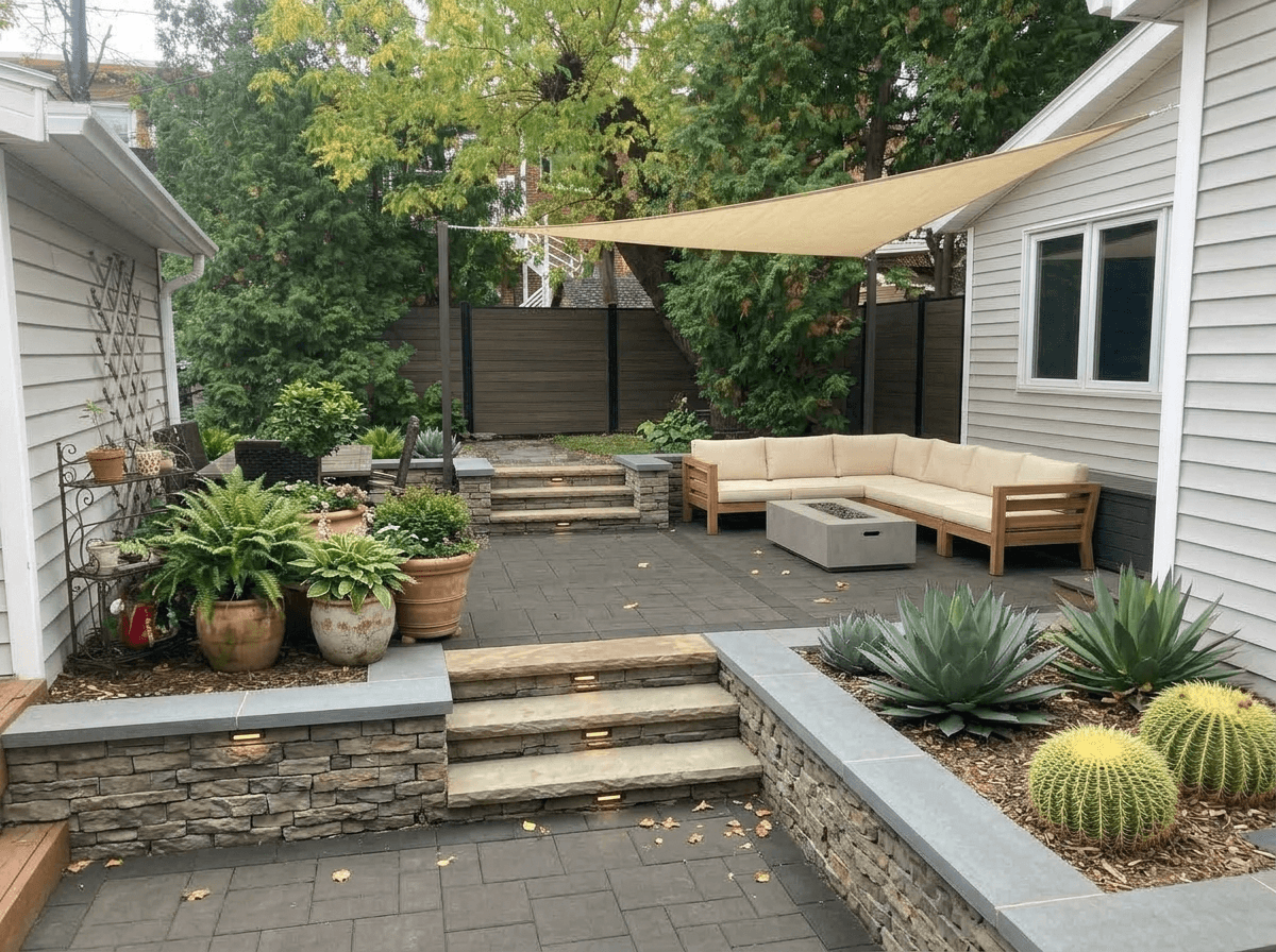 Yard design in no_style style — photo by GenRoom AI