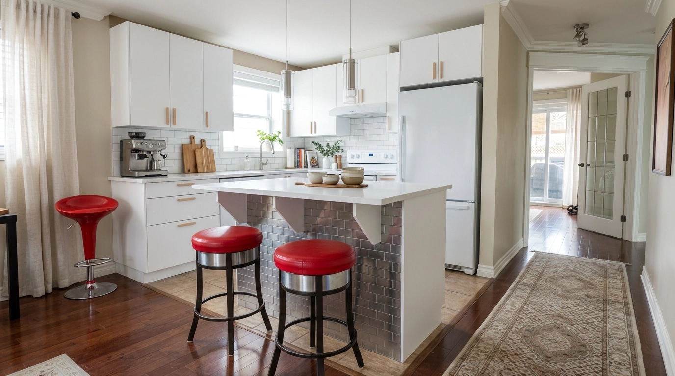Interior design in Scandinavian style — Kitchen by GenRoom AI