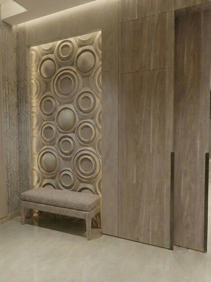 Interior design in Contemporary style — Hallway by GenRoom AI