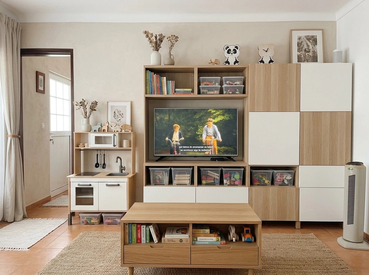 Scandinavian Living Room design — interior photo by GenRoom AI