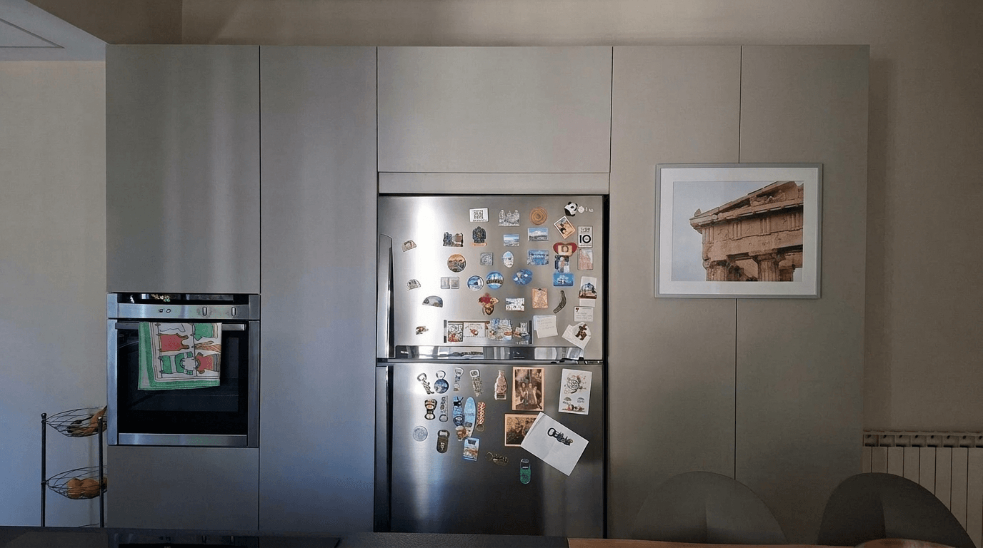 Kitchen interior in no_style style — photo by GenRoom AI