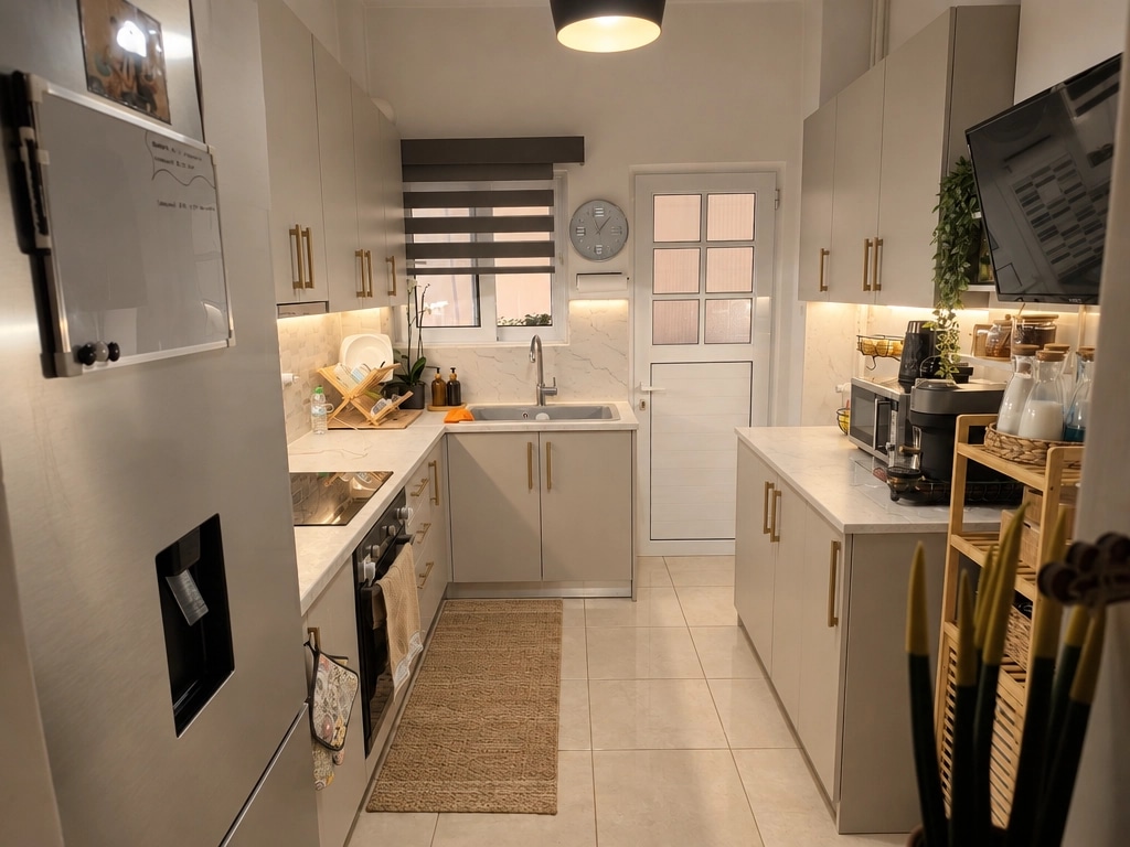Kitchen interior in no_style style — photo by GenRoom AI