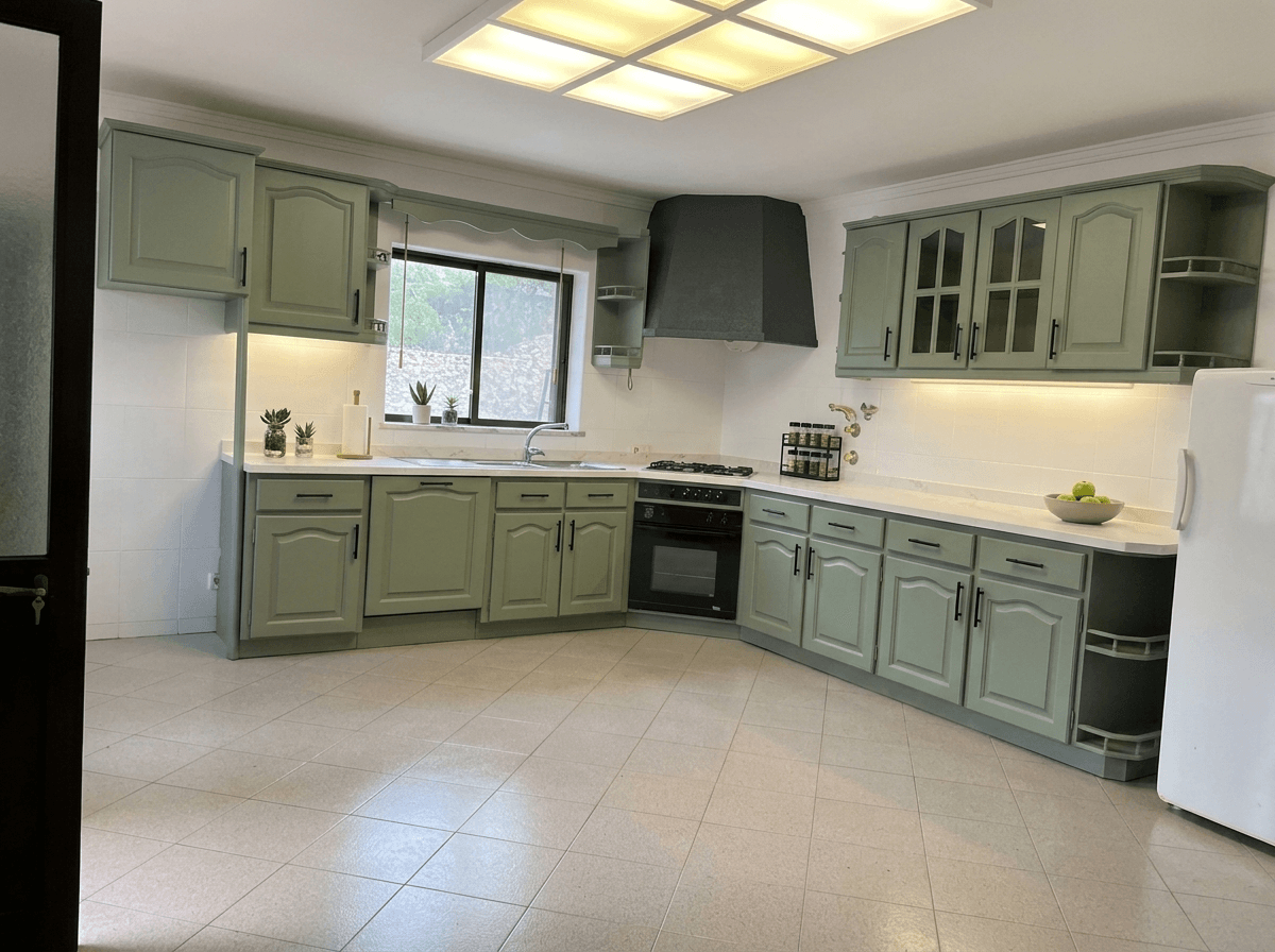 Kitchen interior in no_style style — photo by GenRoom AI