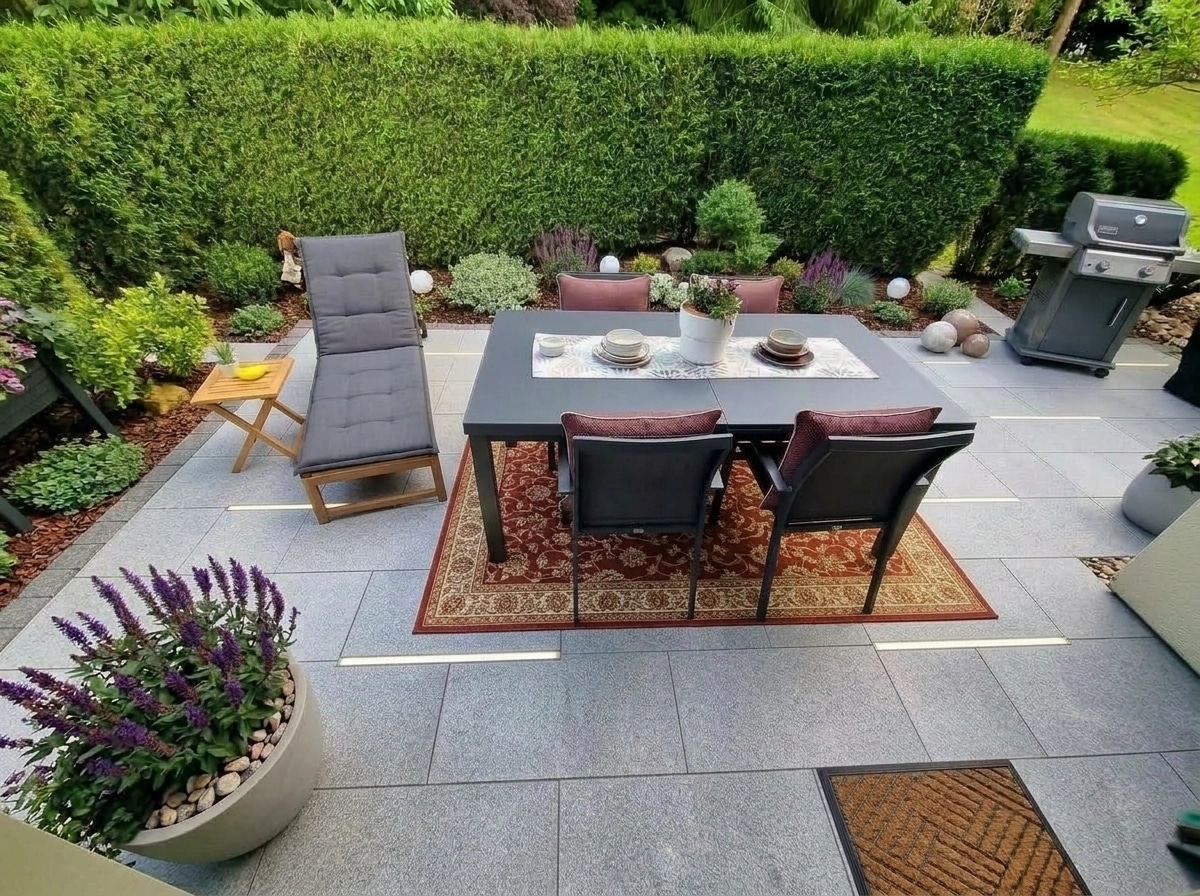 Yard design in no_style style — photo by GenRoom AI