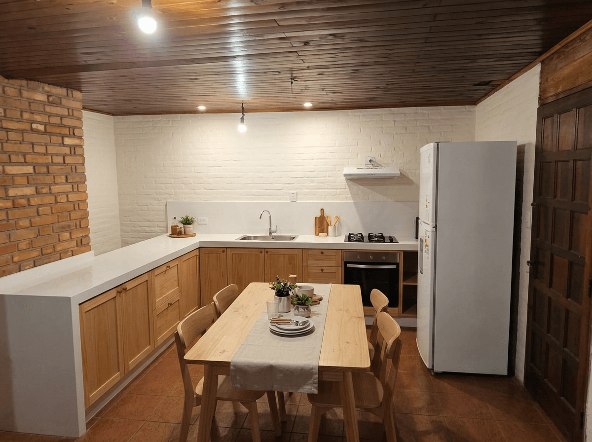 Interior design in Scandinavian style — Kitchen by GenRoom AI