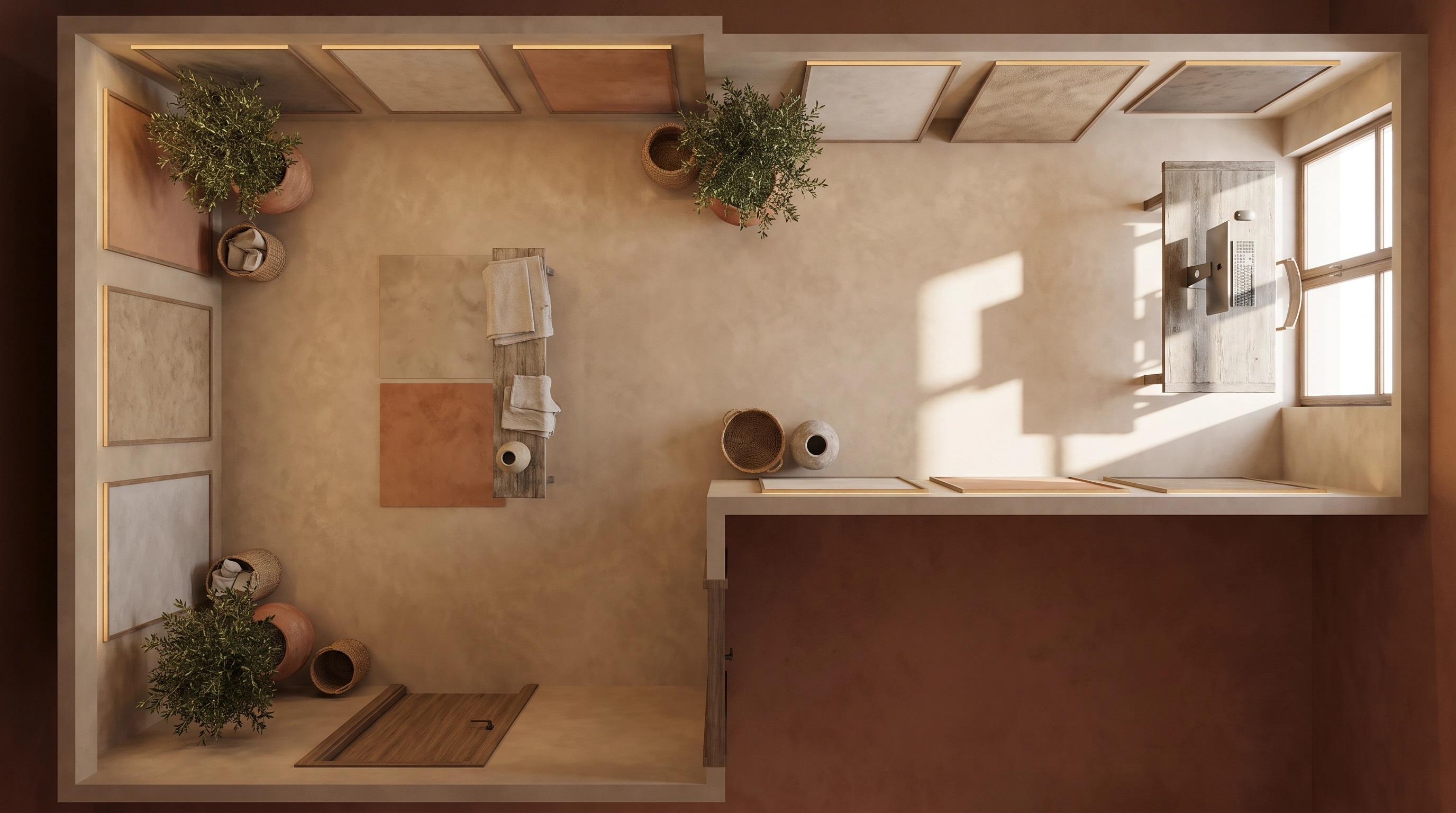 Interior design in Mediterranean style — Living Room by GenRoom AI