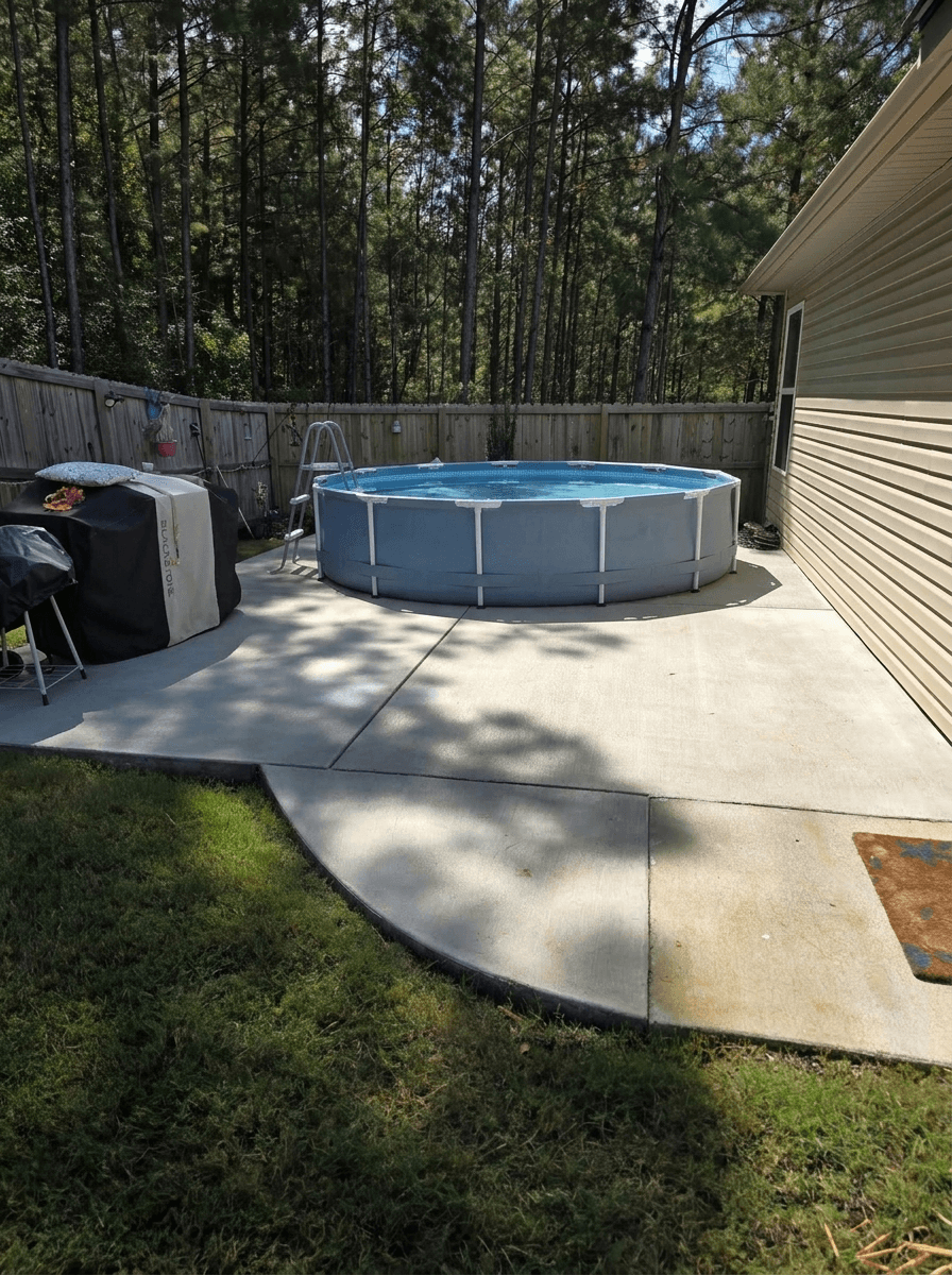 Yard design in no_style style — photo by GenRoom AI