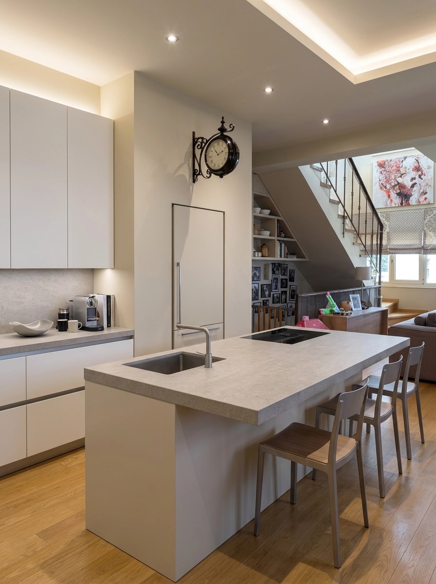 Minimalism Kitchen design — interior photo by GenRoom AI