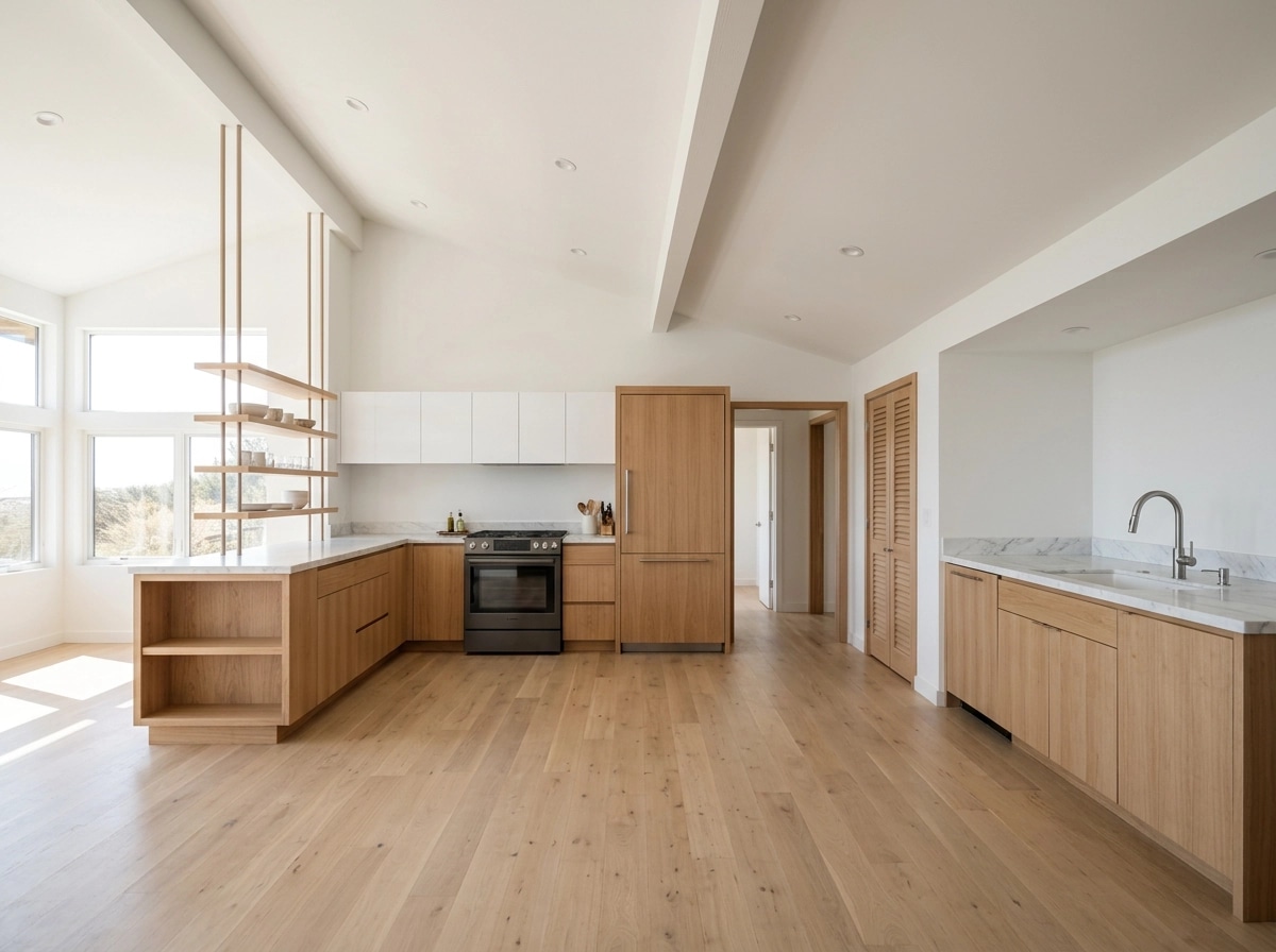 Kitchen interior in no_style style — photo by GenRoom AI
