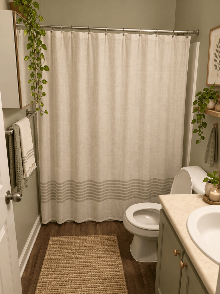Interior design in Scandinavian style — Bathroom by GenRoom AI