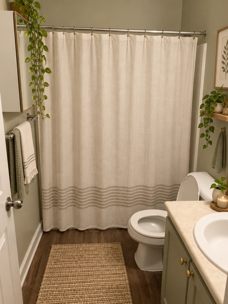 Interior design in Scandinavian style — Bathroom by GenRoom AI