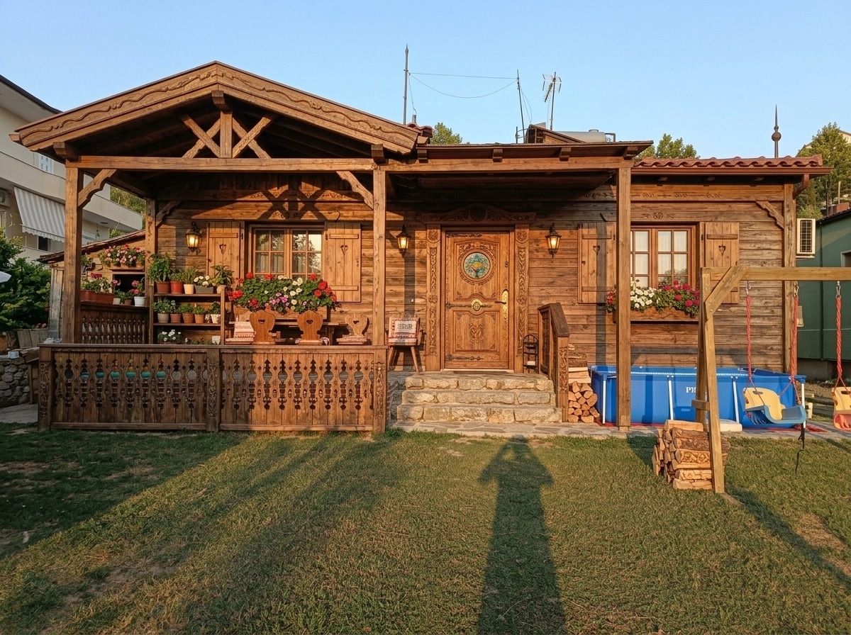 Facade design in Chalet Facade style — photo by GenRoom AI