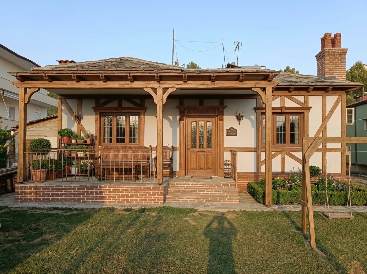 Facade design in Tudor Facade style — Facade by GenRoom AI