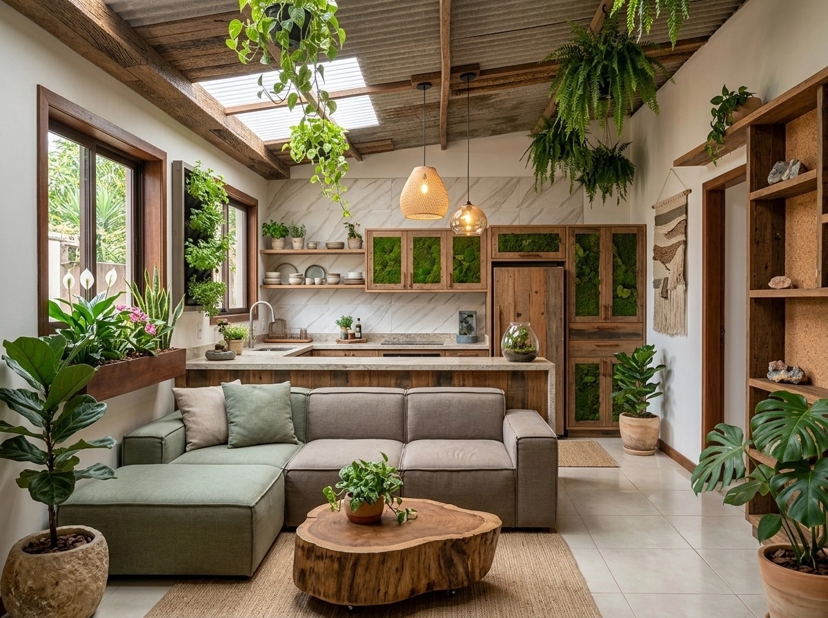 Interior design in Biophilic style — other by GenRoom AI