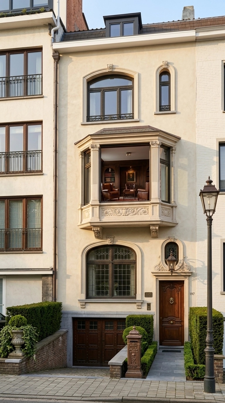 Classic Facade Facade design — facade photo by GenRoom AI