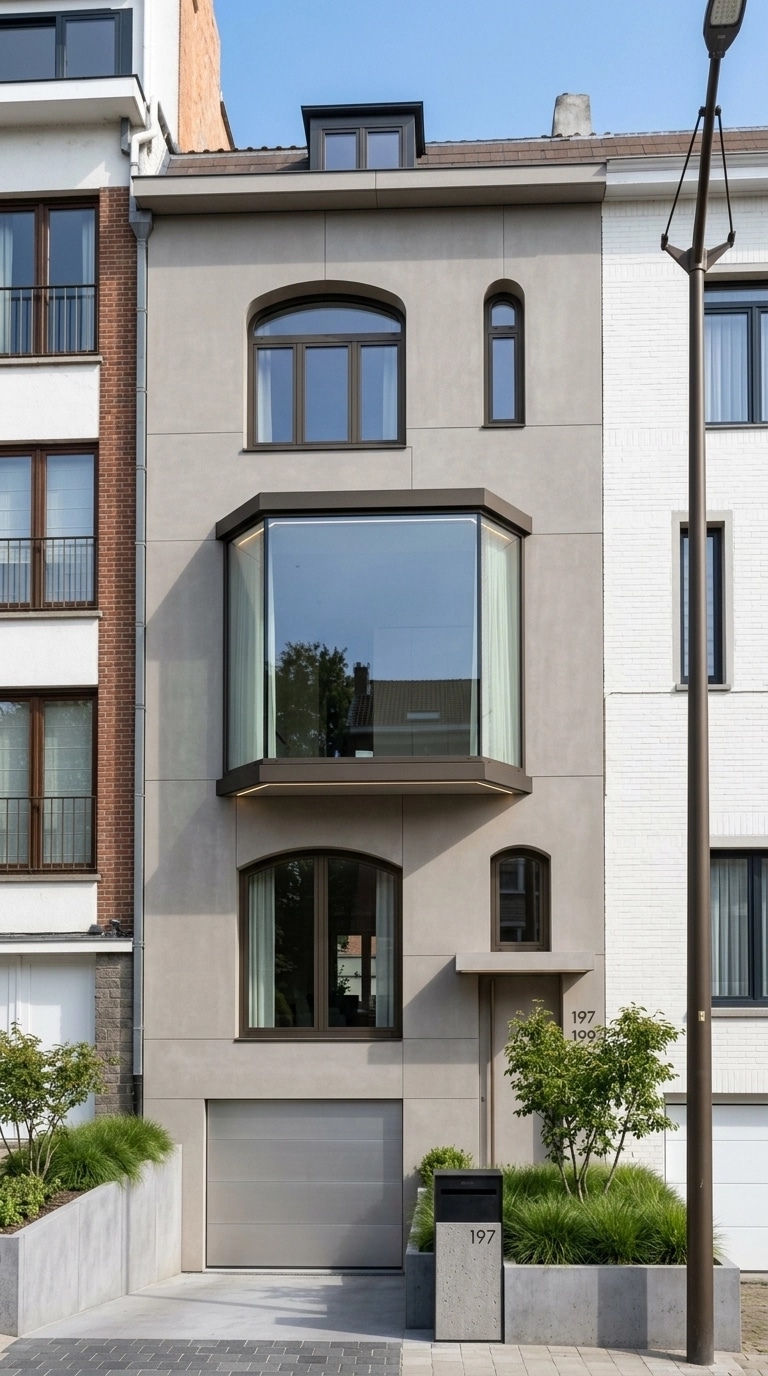 Facade design in Minimalist Facade style — Facade by GenRoom AI