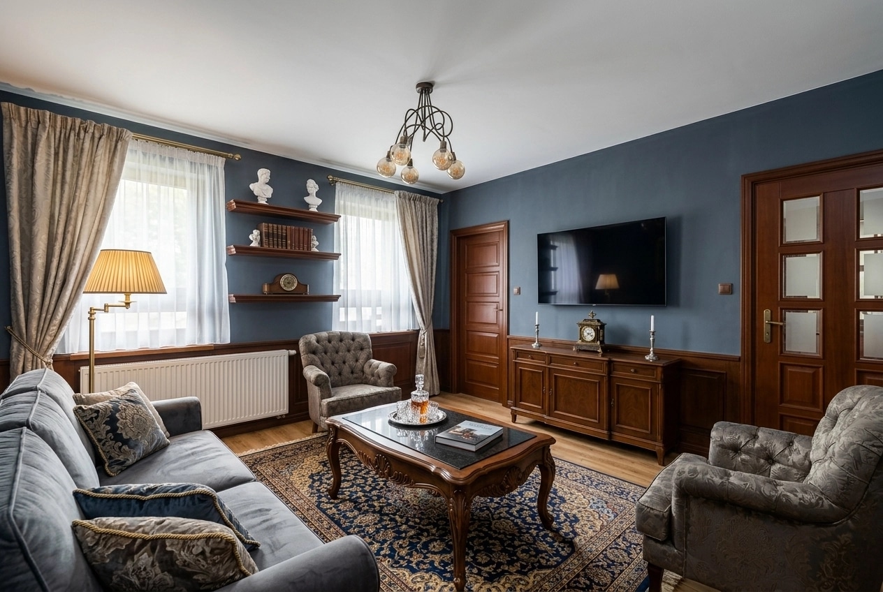 Interior design in Classic style — Living Room by GenRoom AI