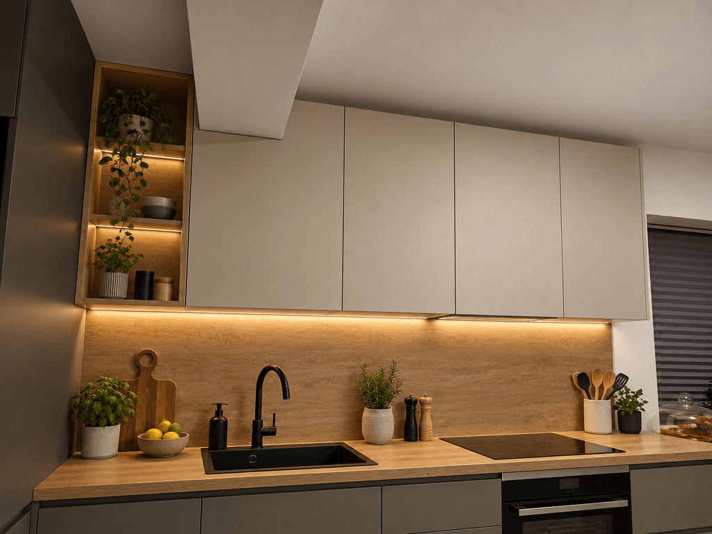 Contemporary Kitchen design — interior photo by GenRoom AI