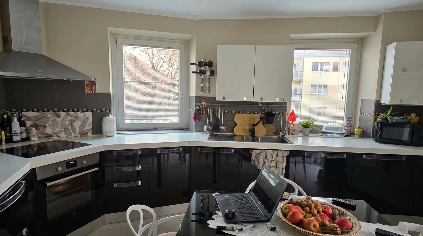 Interior design in Contemporary style — Kitchen by GenRoom AI