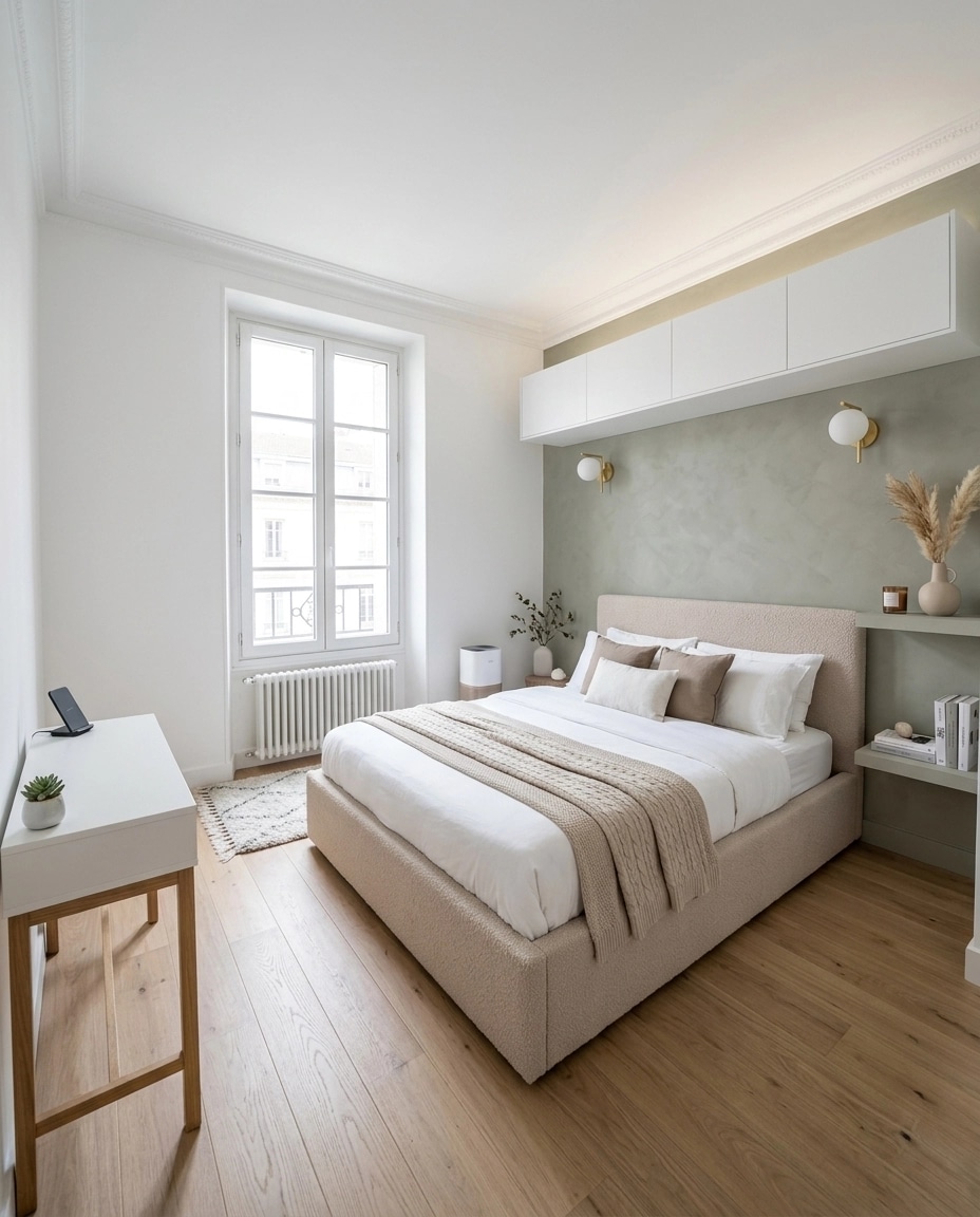 Minimalism Bedroom design — interior photo by GenRoom AI