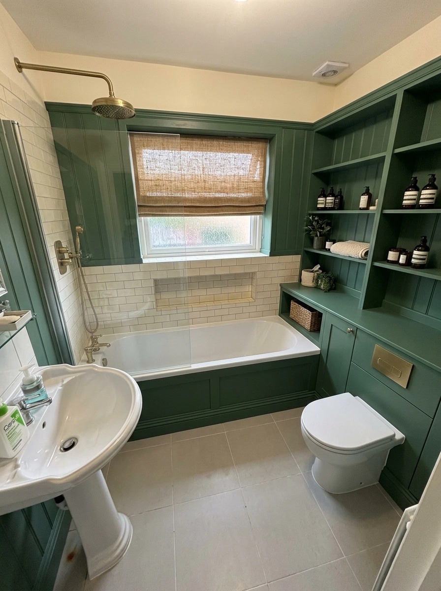 Bathroom interior in no_style style — photo by GenRoom AI