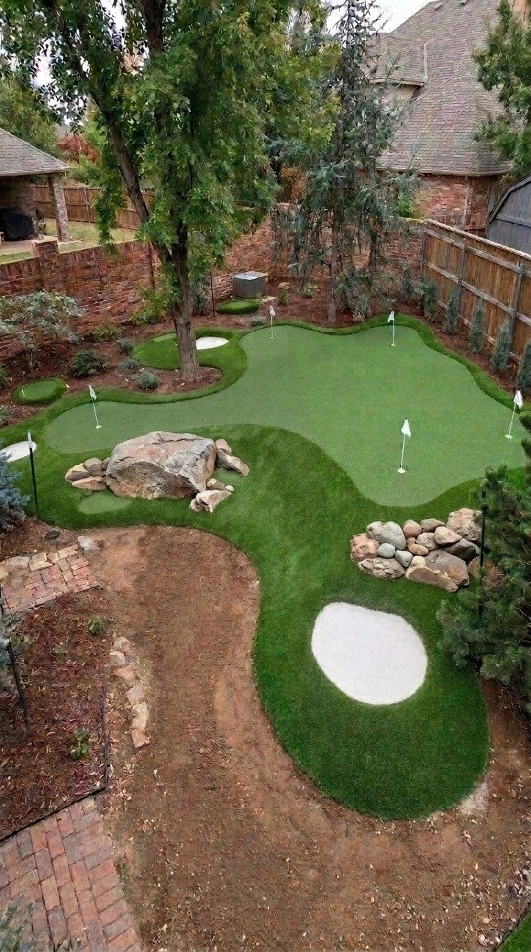Yard design in no_style style — photo by GenRoom AI
