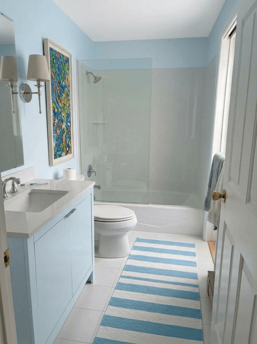 Bathroom interior in no_style style — photo by GenRoom AI