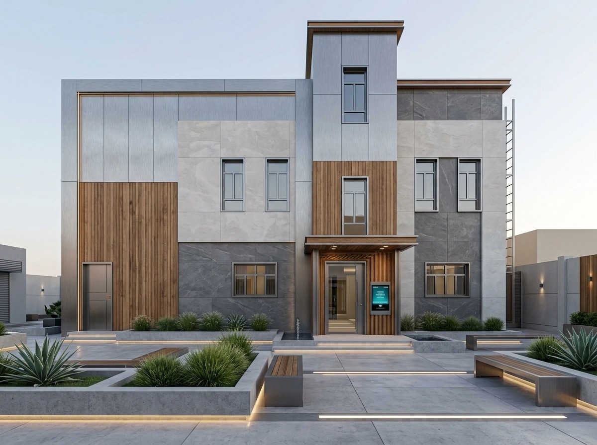 Contemporary Facade Facade design — facade photo by GenRoom AI