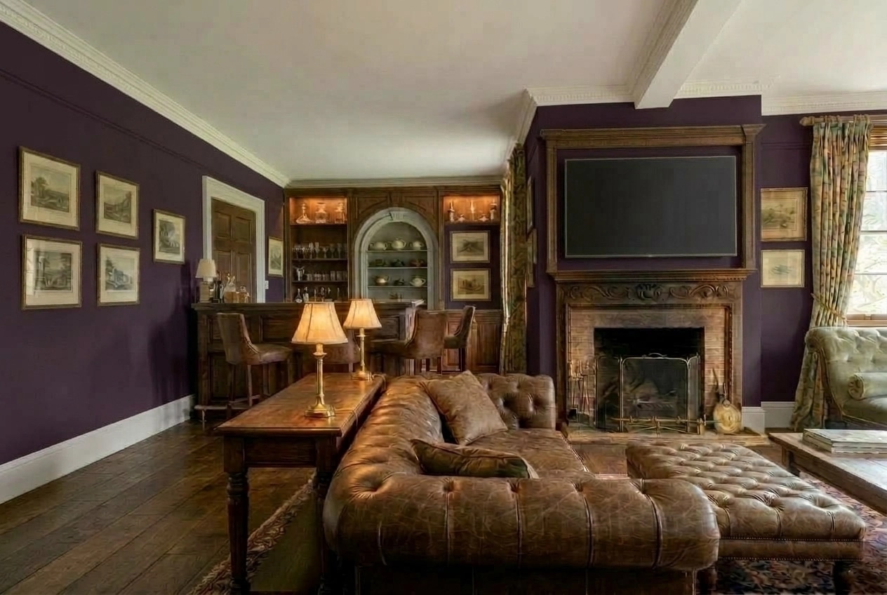 Interior design in British style — Living Room by GenRoom AI