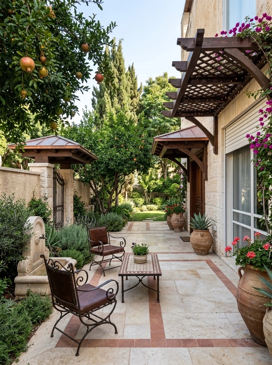 Mediterranean Yard Yard design — yard photo by GenRoom AI