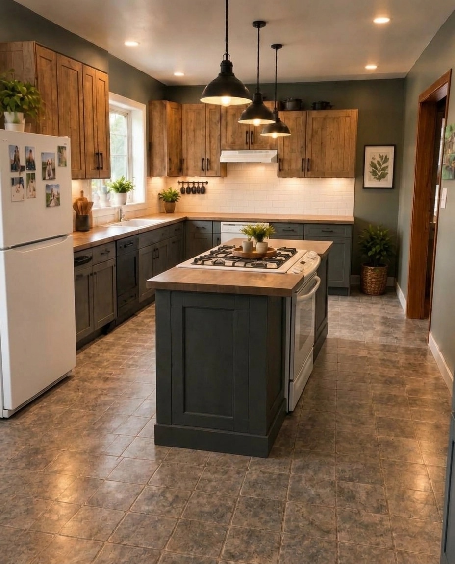 Kitchen interior in no_style style — photo by GenRoom AI