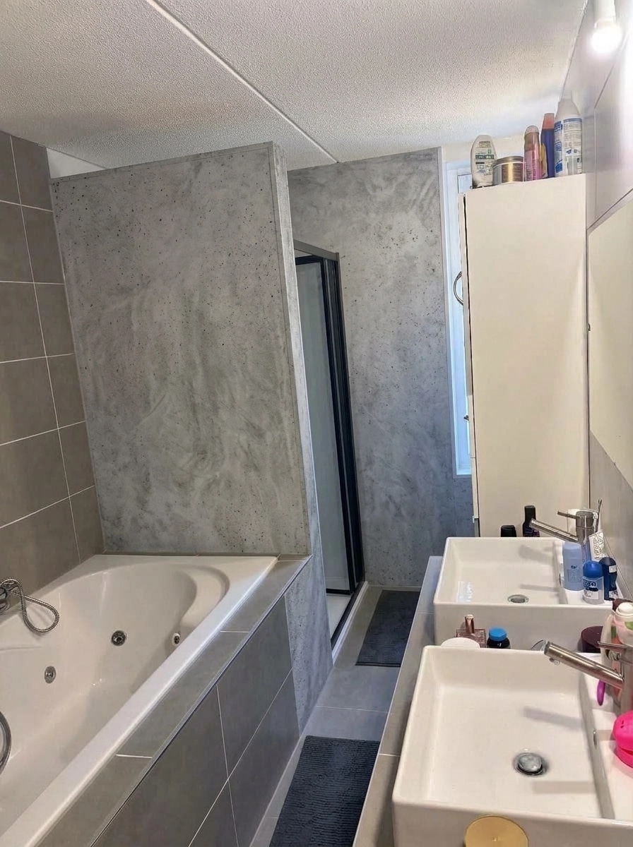 Bathroom interior in no_style style — photo by GenRoom AI