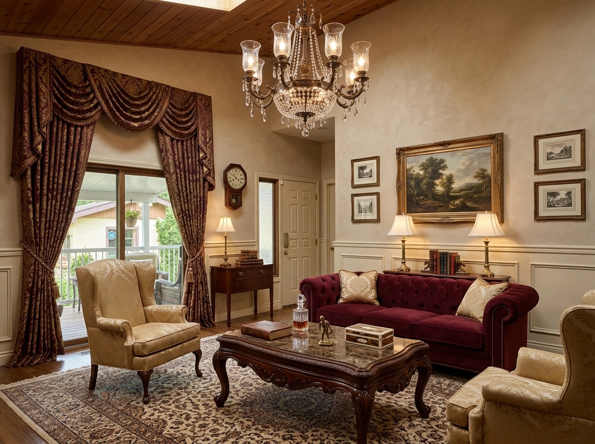 Interior design in Classic style — Living Room by GenRoom AI