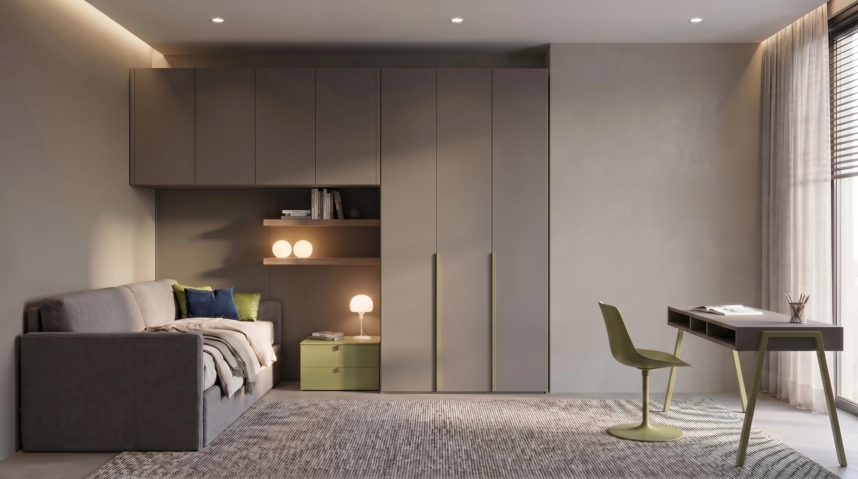 Interior design in Contemporary style — Kids Room by GenRoom AI