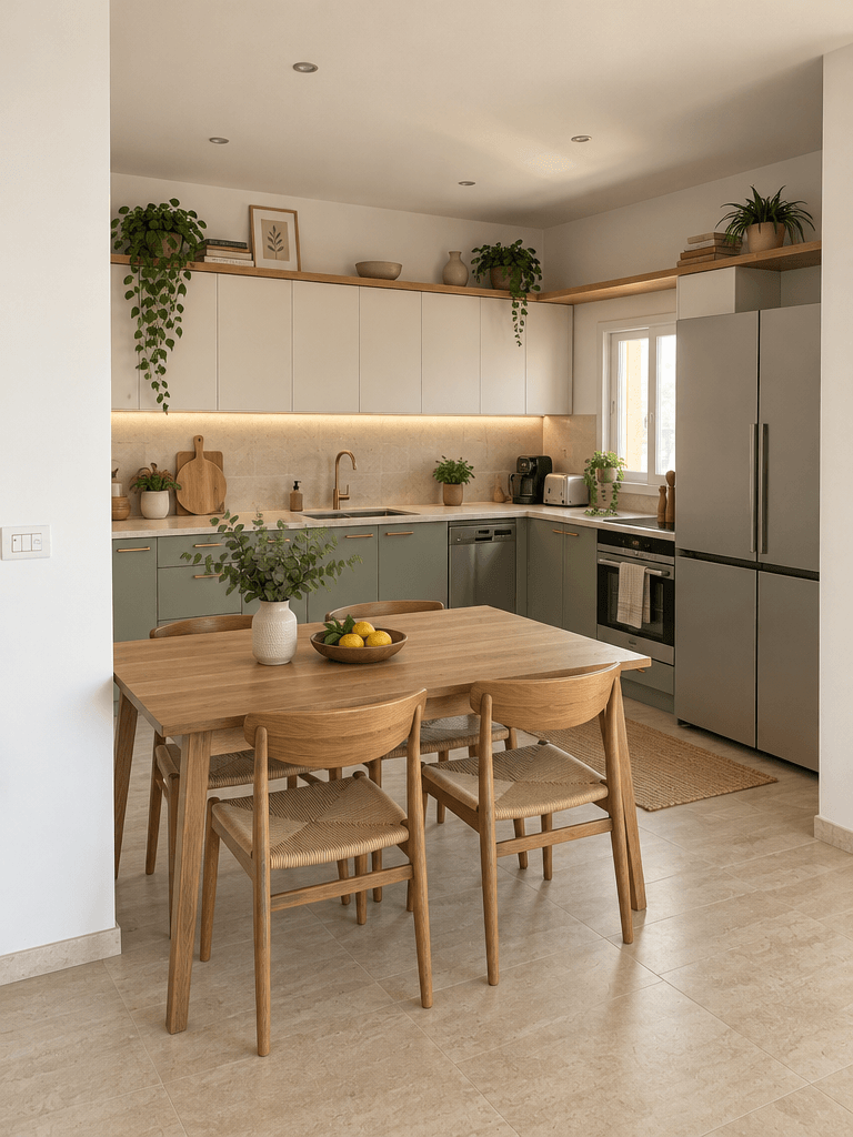 Kitchen interior in no_style style — photo by GenRoom AI