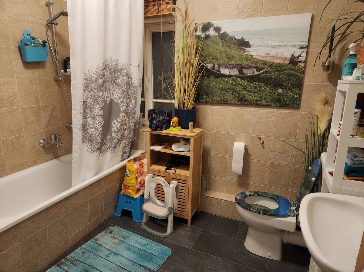 Bathroom interior in no_style style — photo by GenRoom AI