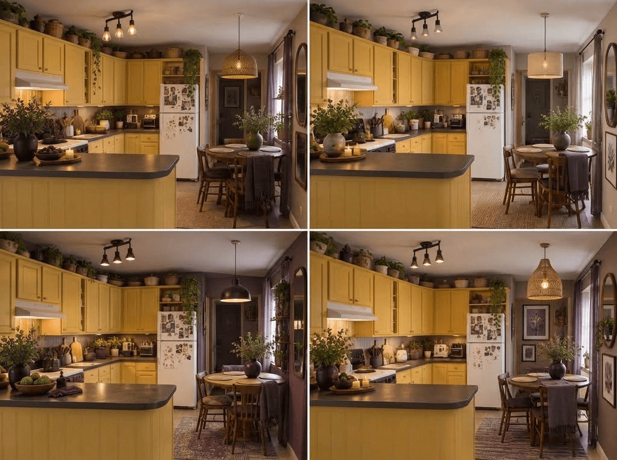 Kitchen interior in no_style style — photo by GenRoom AI