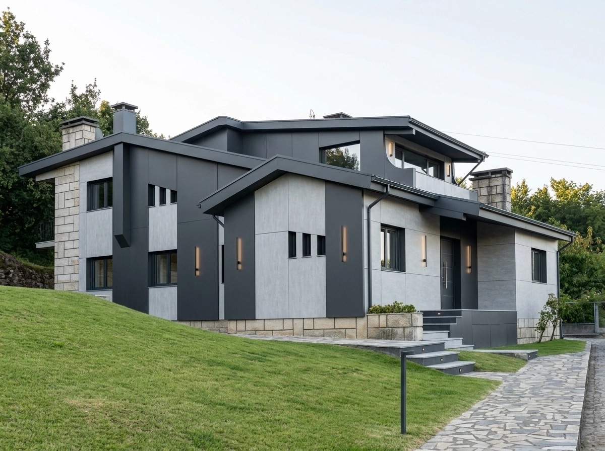 Facade design in Minimalist Facade style — Facade by GenRoom AI