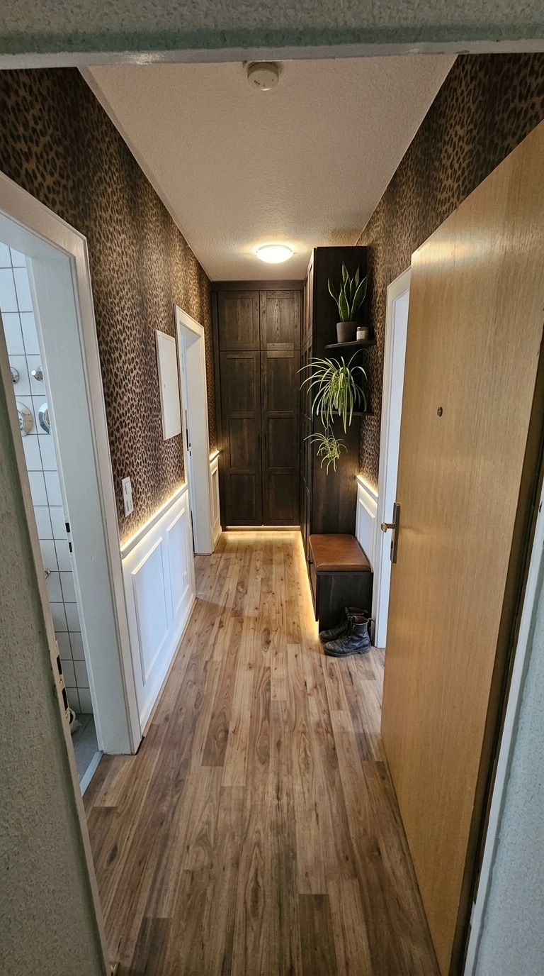 Hallway interior in no_style style — photo by GenRoom AI