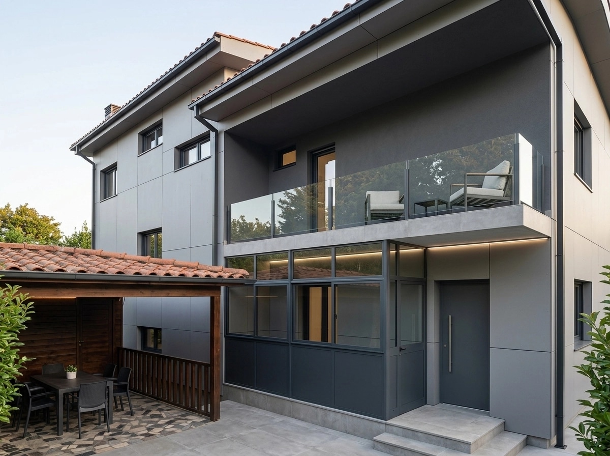 Minimalist Facade Facade design — facade photo by GenRoom AI